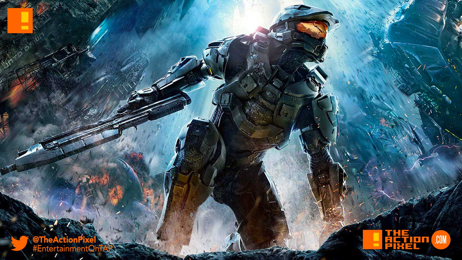 halo, microsoft, xbox, showtime, tv series, video game tv series, the action pixel, entertainment on tap, xbox, xbox one