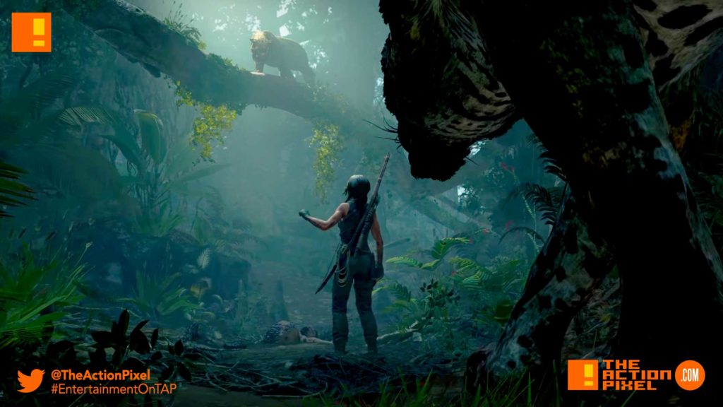 Shadow of the Tomb Raider ,Louder than Words, e3 expo 2018, e3, eidos montreal , crystal dynamics, lara croft, tomb raider, trailer, gameplay, gameplay trailer , the action pixel, entertainment on tap, one with the jungle,