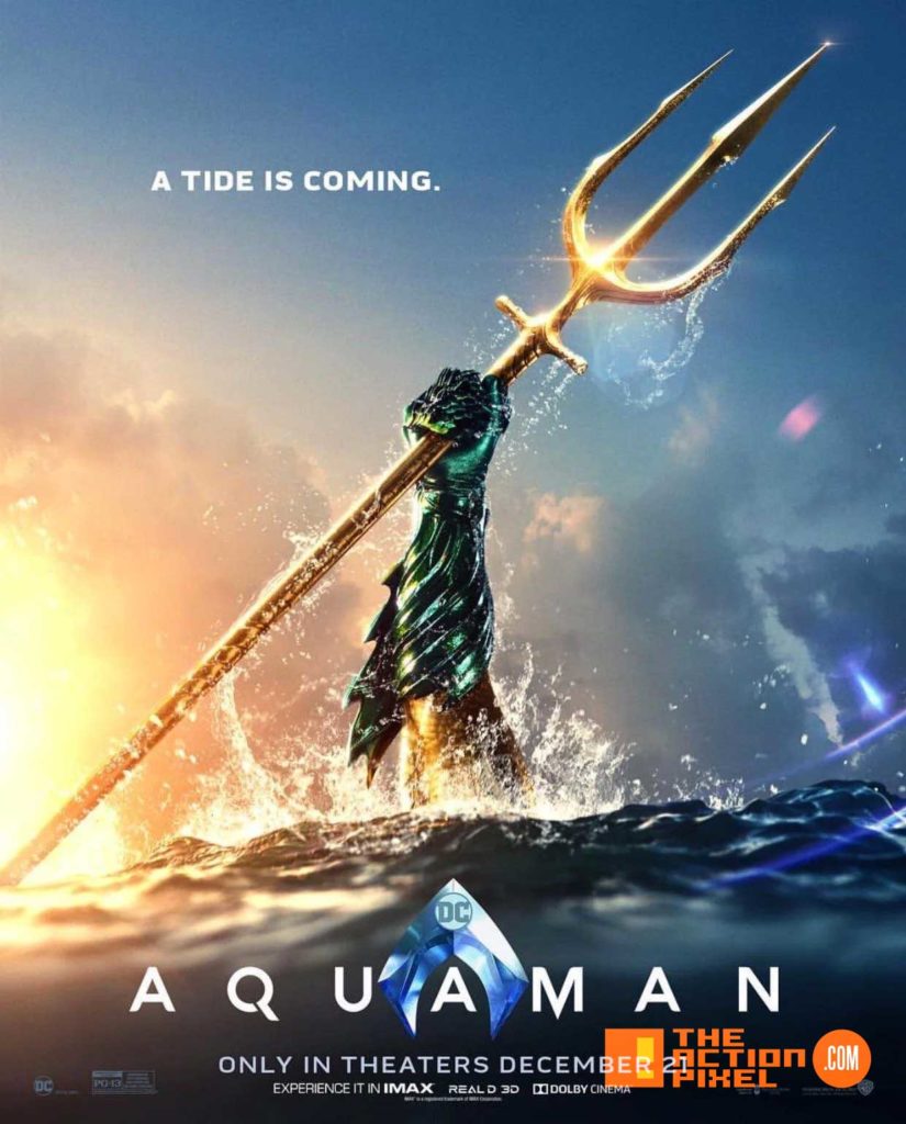 aquaman, dc comics, the action pixel, entertainment on tap, poster , Orm, queen atlanna, black manta, james wan, the action pixel, entertainment on tap, jason momoa, aquaman, arthur CURRY, dc comics, dc films, justice league, first look,dc comics, wb pictures, warner bros, mera, amber heard,trident, poster art