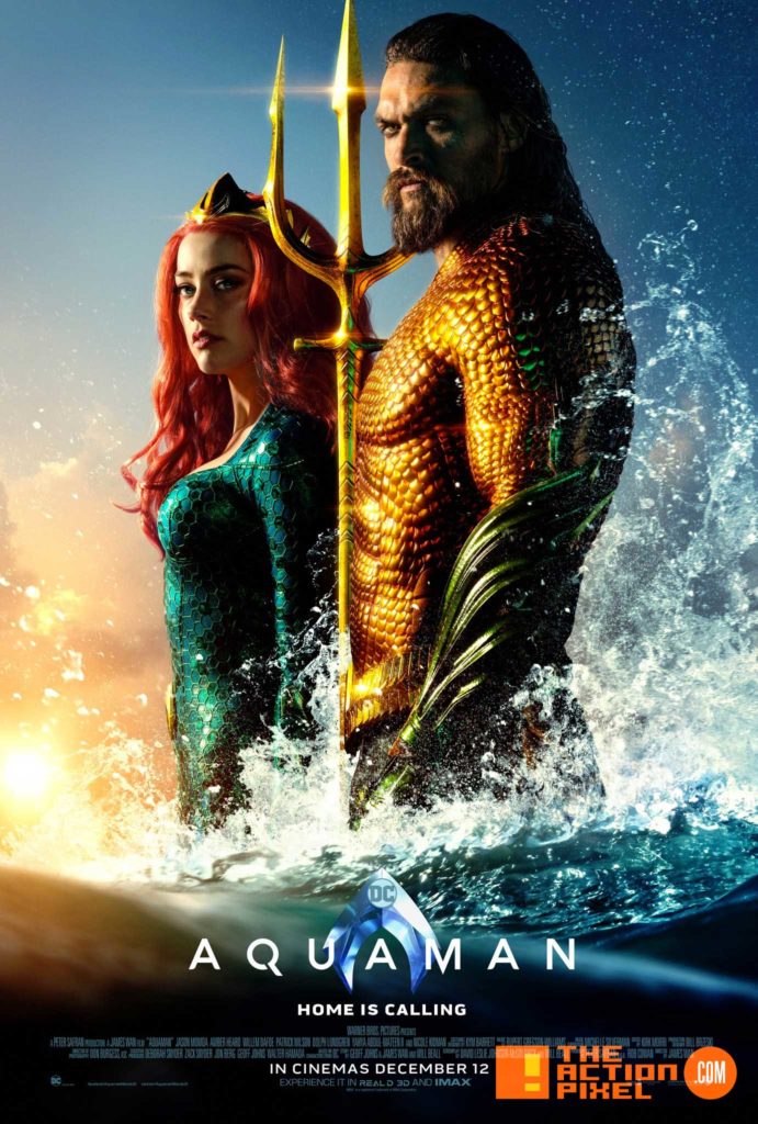 AQUAMAN, vulko, king orm, king nereus, black manta, queen atlanna, princess mera, arthur curry, dc comics, warner bros. pictures, the action pixel, character posters, poster, entertainment on tap,