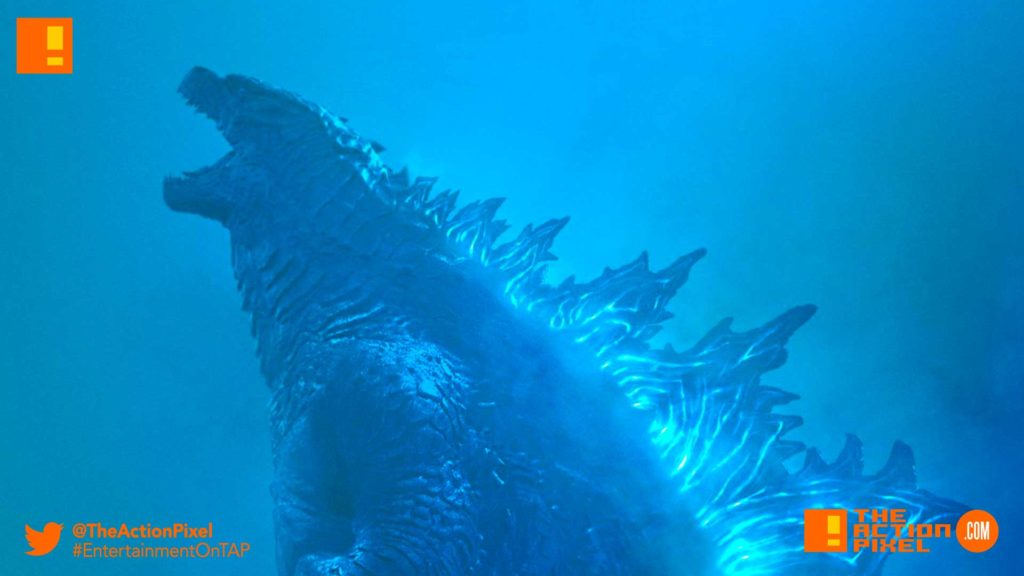 ghidorah, mothra, godzilla, rodan, poster, warner bros. pictures, trailer, character poster, trailer 2,godzilla: king of the monsters, godzilla, millie bobby brown, the action pixel, entertainment on tap, atomic breath,