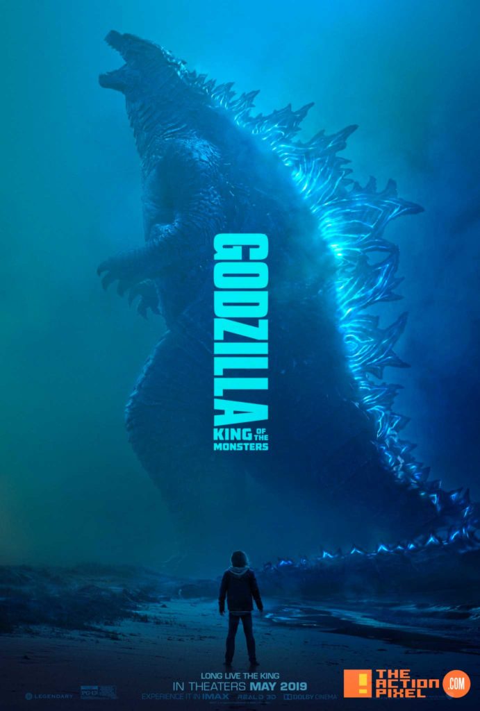 ghidorah, mothra, godzilla, rodan, poster, warner bros. pictures, trailer, character poster, trailer 2,godzilla: king of the monsters, godzilla, millie bobby brown, the action pixel, entertainment on tap, atomic breath, 