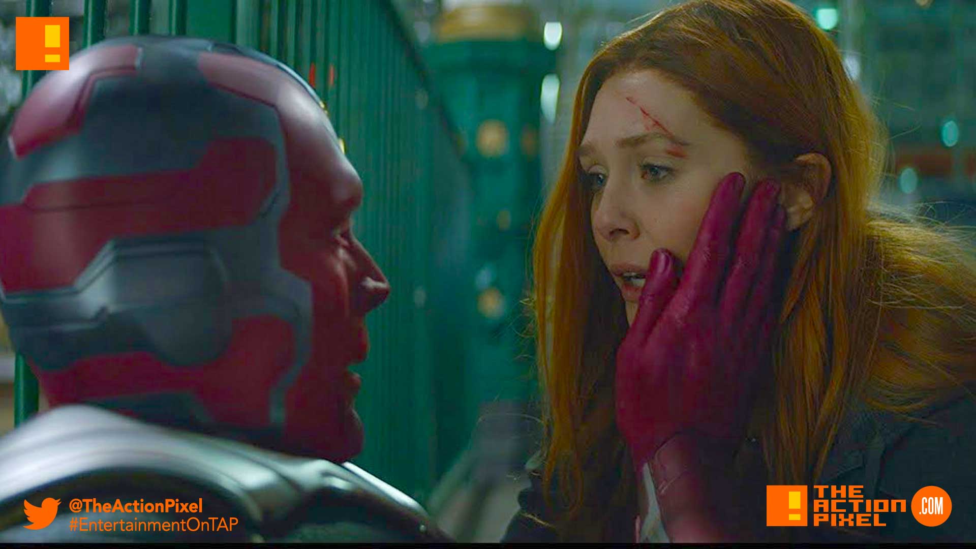 scarlet witch, vision, marvel, disney+ tv series, avengers, infinity war, the action pixel, entertainment on tap,