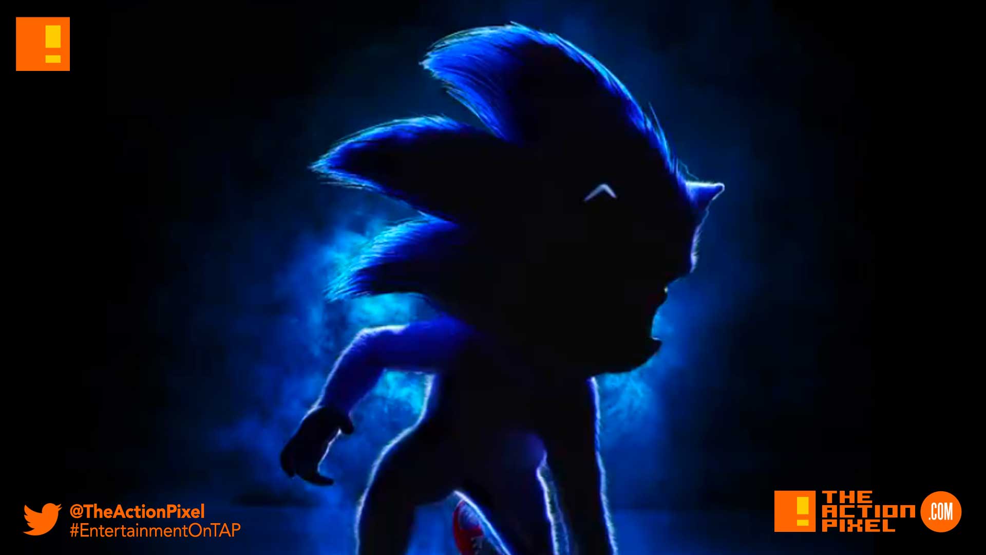 sonic the hedgehog, sonic, paramount pictures, the action pixel, entertainment on tap, poster,