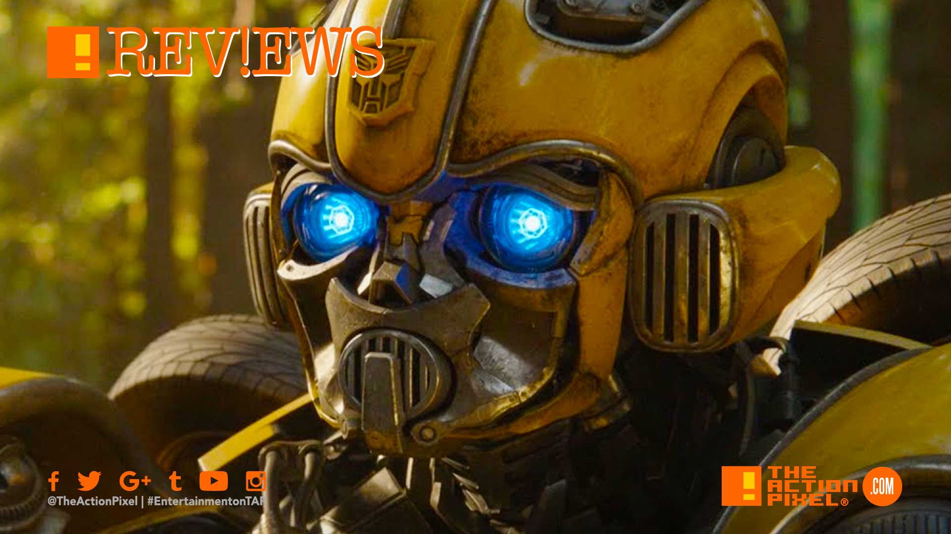 transformers, paramount pictures, Bumblebee, Hailee Steinfeld ,John Cena, Travis Knight ,Bumblebee Movie, the action pixel, entertainment on tap