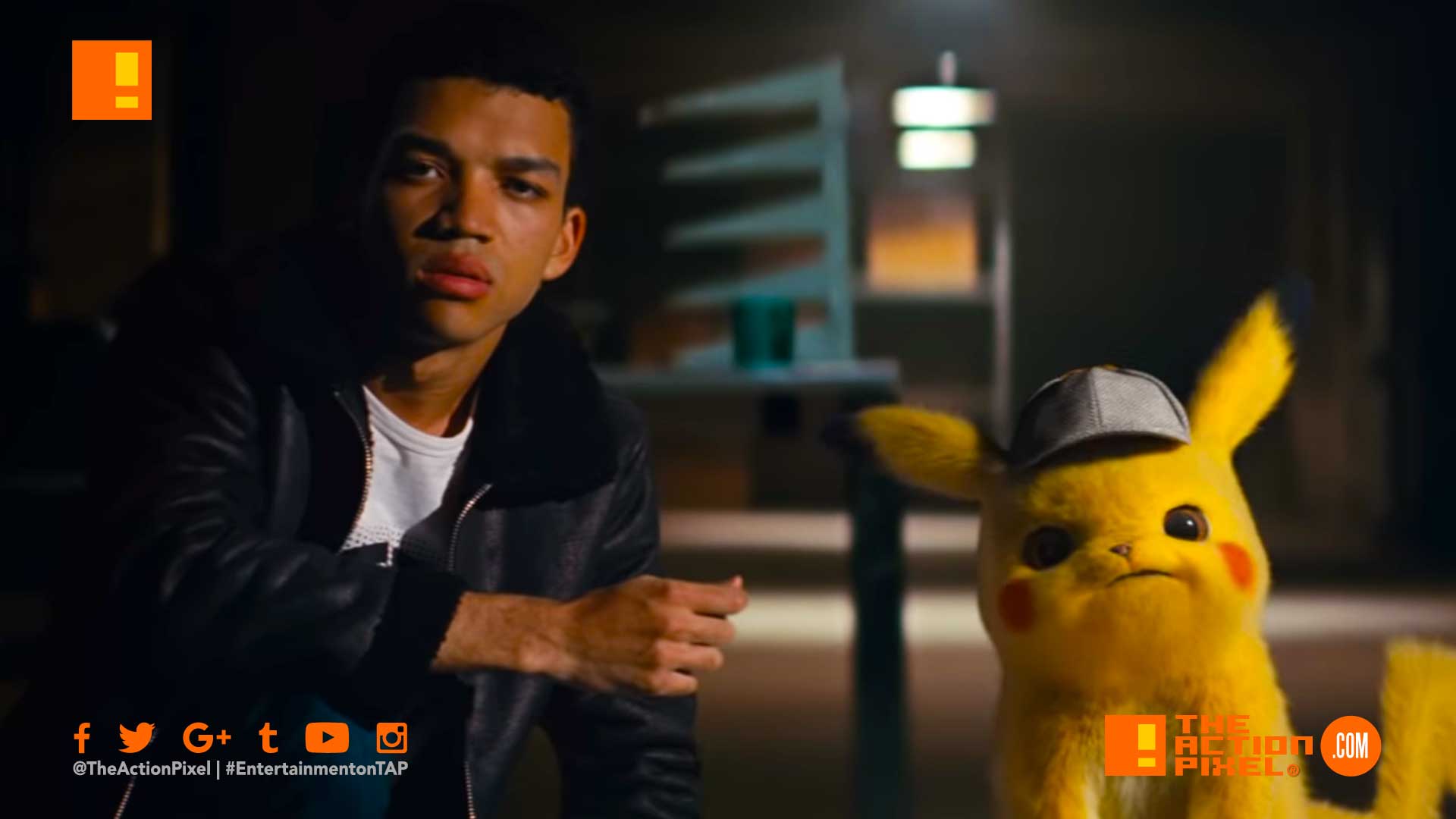 pokemon detective pikachu, pokémon,pokemon, pokémon detective pikachu, the action pixel, justice smith, entertainment on tap, warner bros. pictures, ryan reynolds,