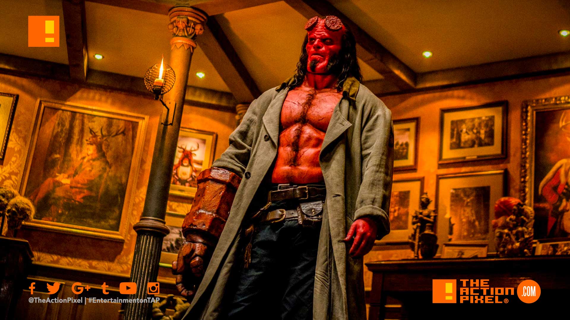 mike mignola, dark horse comics, hellboy, hellboy red band trailer, the action pixel, entertainment on tap, trailer, lionsgate movies,