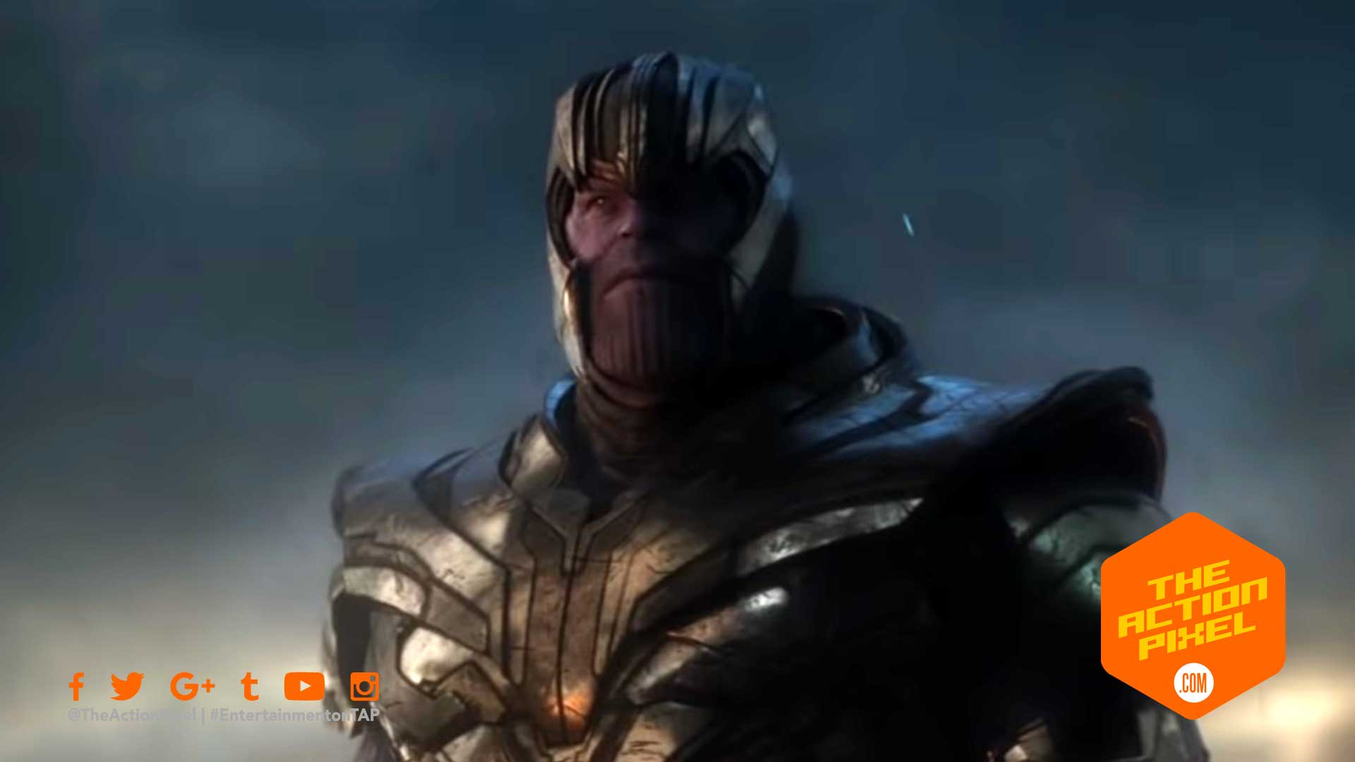 avengers, avengers: endgame, special look, thanos, captain america, marvel comics, marvel studios, marvel, marvel endgame , avengers endgame, avengers endgame release date, iron man, tony stark, steve rogers, chris evans, robert downey jr., trailer, avengers endgame trailer, the action pixel, entertainment on tap,