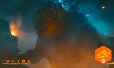 ghidorah, mothra, godzilla, rodan, poster, warner bros. pictures, trailer, character poster, trailer 2,godzilla: king of the monsters, godzilla, millie bobby brown, the action pixel, entertainment on tap, atomic breath,