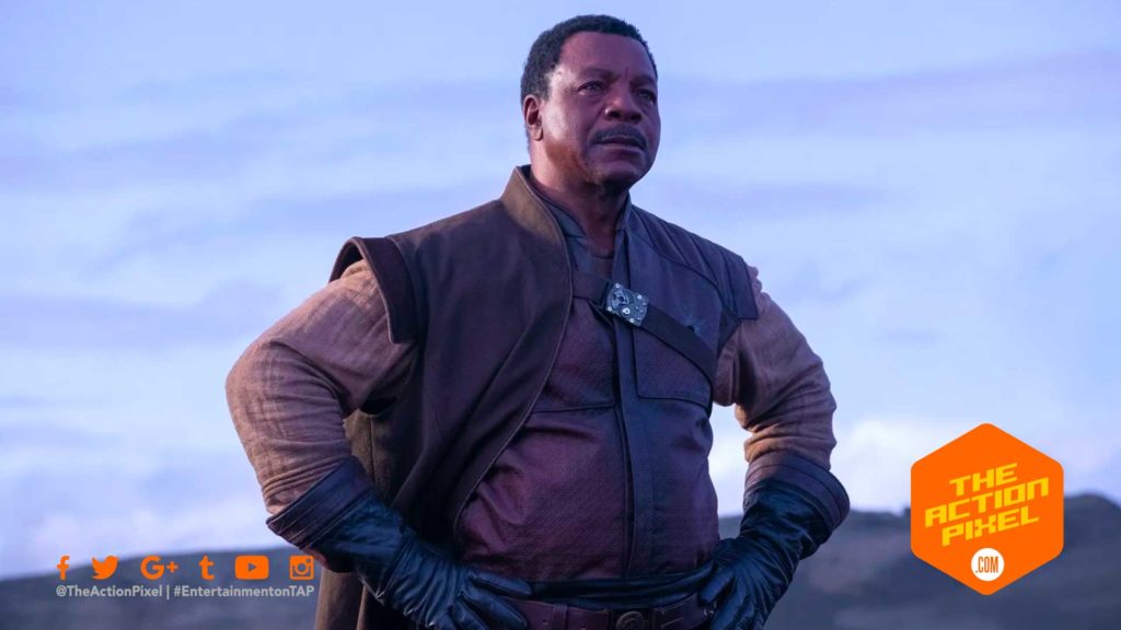 greef, star wars,mandalorian, live-action tv series, the action pixel, entertainment on tap, on Favreau, Dave Filoni, Kathleen Kennedy, Colin Wilson,Karen Gilchrist, carl weathers, gina carano, featured, star wars celebration 2019