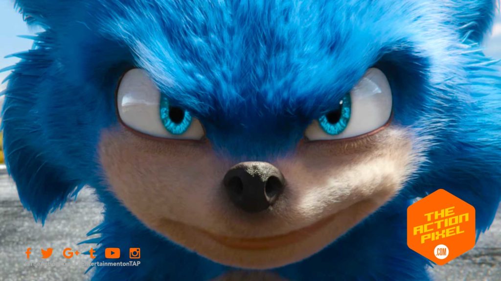 sonic the hedgehog, sonic, paramount pictures, the action pixel, entertainment on tap, poster, featured, paramount pictures, sonic movie, sonic movie trailer, sonic the hedgehog movie trailer,