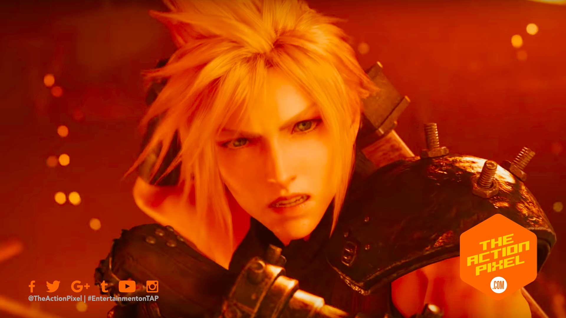 cloud, sephiroth, ffvii, remake, final fantasy, final fantasy 7, final fantasy vii, cloud, krado, sephiroth, square enix,teaser trailer , featured,