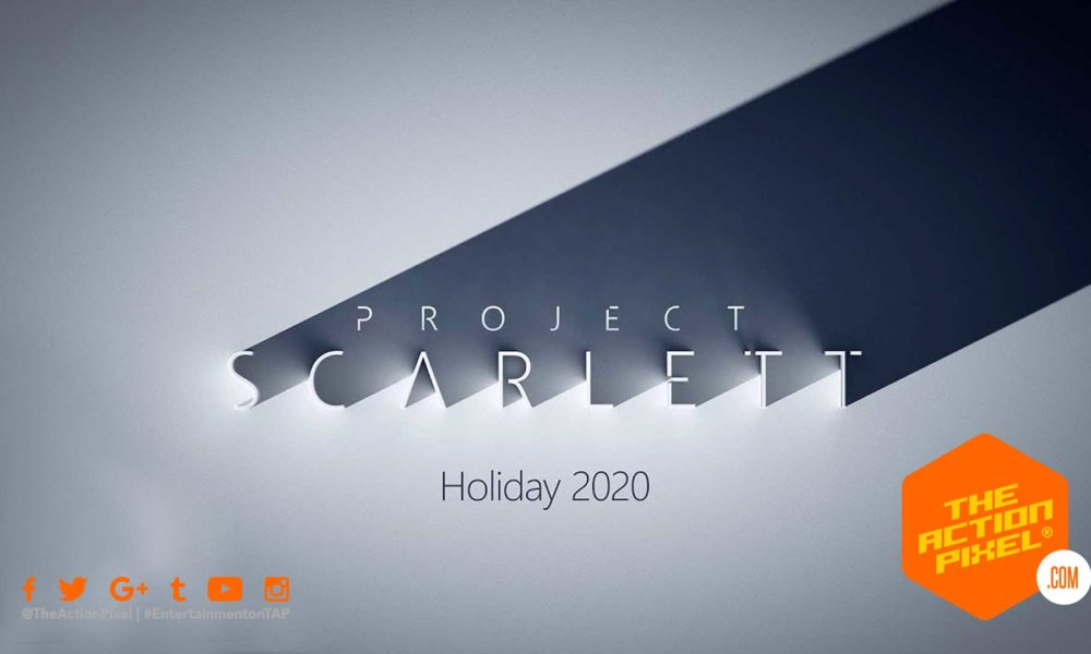 project scarlett, xbox, microsoft, the action pixel, entertainment on tap,