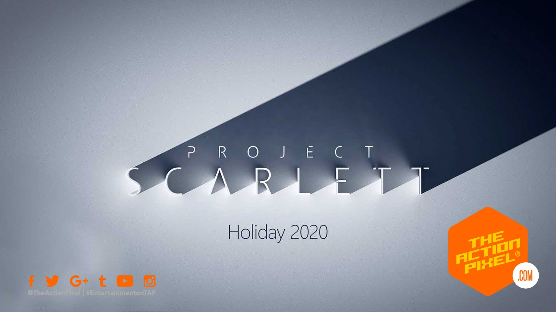 project scarlett, xbox, microsoft, the action pixel, entertainment on tap,