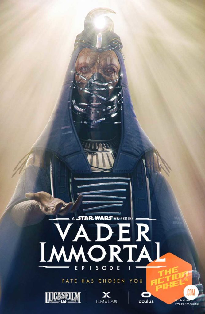 Admiral Karius, vader immortal, mustafarian priestess, zo-e3, the black bishop, vylip, darth vader, vr, oculus, ilmxLAB, vader immortal, vader immortal episode 1,sdcc 2019, sdcc , comic con 2019, star wars, star wars game, star wars vr game,featured, the action pixel, style on tap,