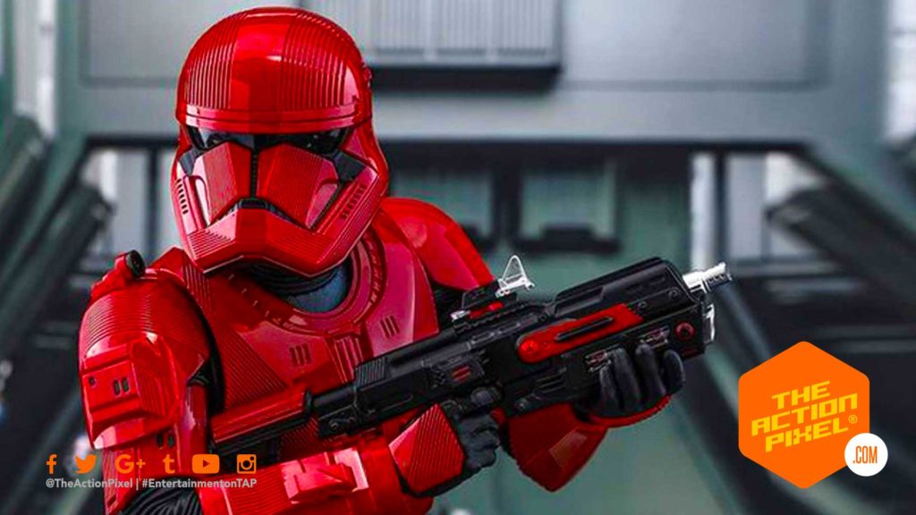 sith trooper, star wars, the action pixel, star wars: the rise of skywalker, skywalker, red, red sith trooper, trooper, star wars the rise of skywalker,rise of skywalker, style on tap, the action pixel, entertainment on tap