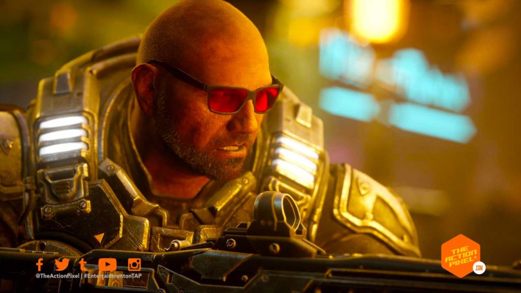 dave bautista, wwe, gears 5, gears of war, the action pixel, entertainment on tap, gears of war 5,