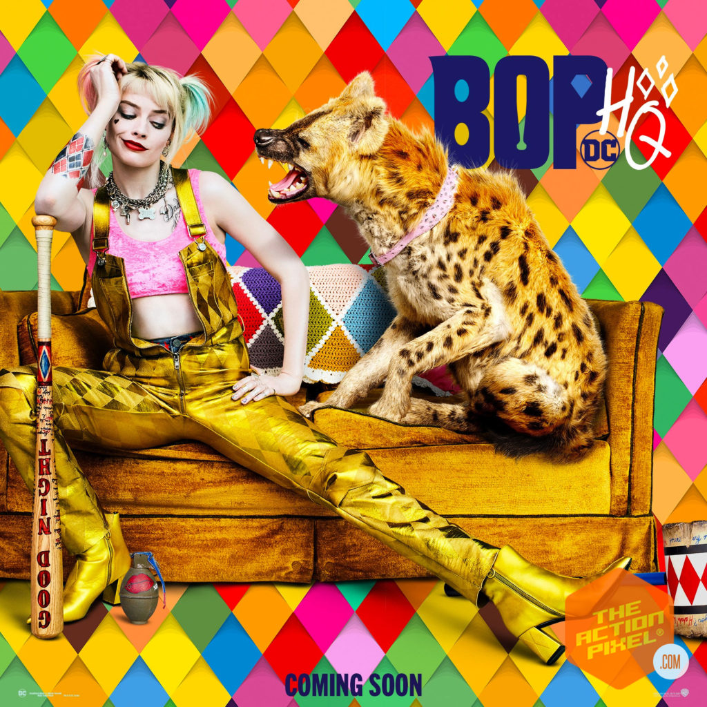birds of prey poster, birds of prey, birds of prey movie, dc comics, wb pictures, warner bros pictures, harley quinn, margot robbie, the action pixel, entertainment on tap, featured,trailer, margot robbie harley quinn,