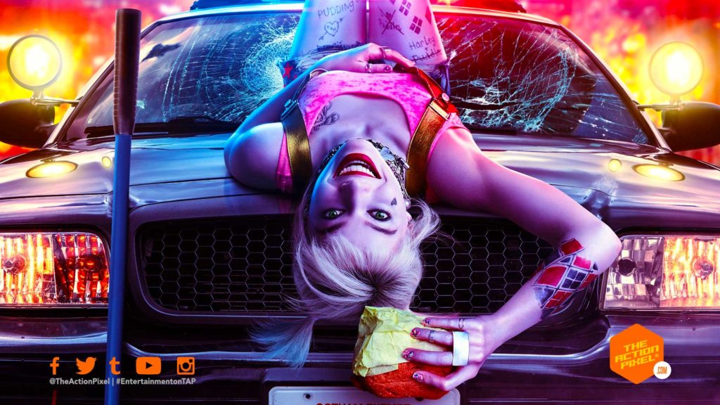 birds of prey poster, birds of prey, birds of prey movie, dc comics, wb pictures, warner bros pictures, harley quinn, margot robbie, the action pixel, entertainment on tap, featured,trailer, margot robbie harley quinn,