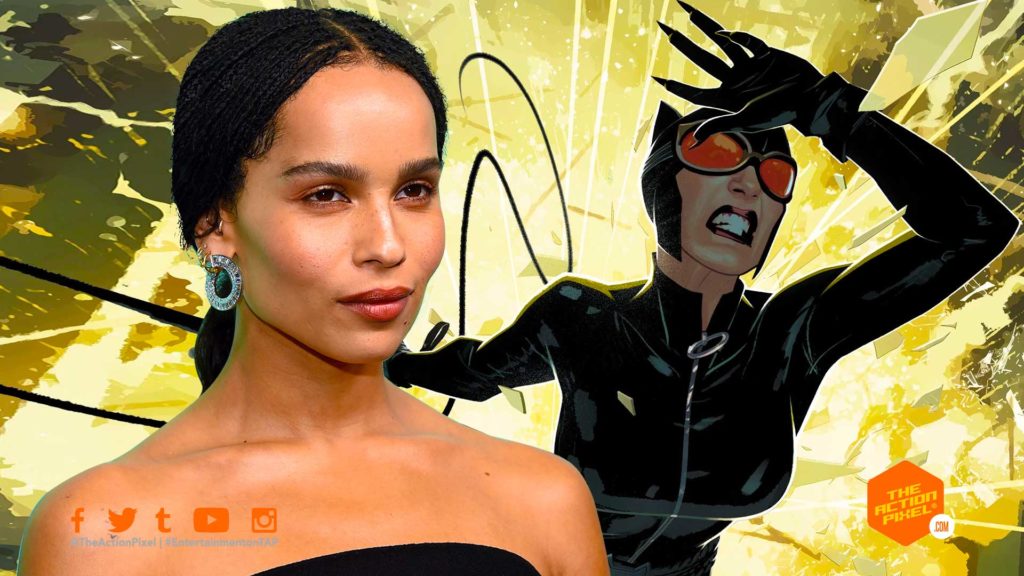 zoe kravitz, catwoman, the batman, casting , the batman cast, entertainment on tap, the action pixel, catwoman