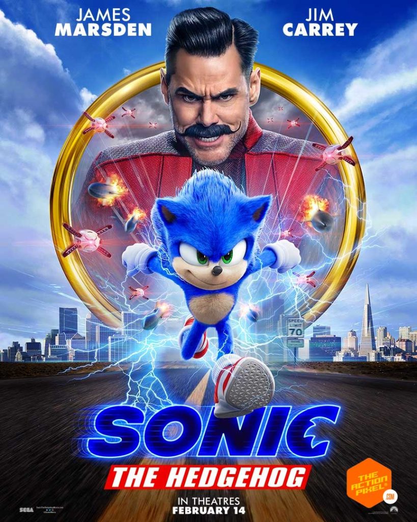 sonic the hedgehog, sonic, paramount pictures, the action pixel, entertainment on tap, poster, featured, paramount pictures, sonic movie, sonic movie trailer, sonic the hedgehog movie trailer, delays, sonic movie delayed, delay