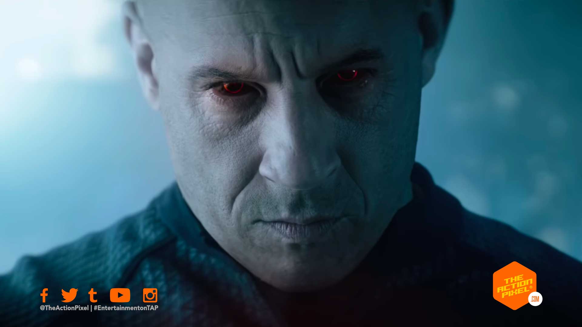 bloodshot, vin diesel, the action pixel, sony pictures, vin diesel bloodshot, bloodshot trailer, vin diesel bloodshot trailer, entertainment on tap, valiant, valiant comics,