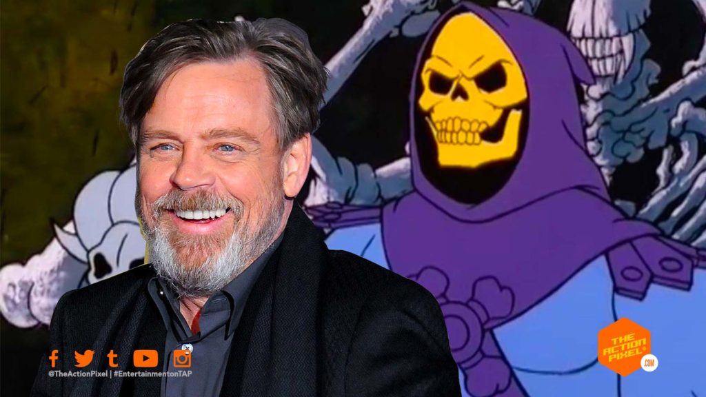 mark HAMILL, SKELETOR, he-man, masters of the universe, masters of the universe: revelation, entertainment on tap, featured,