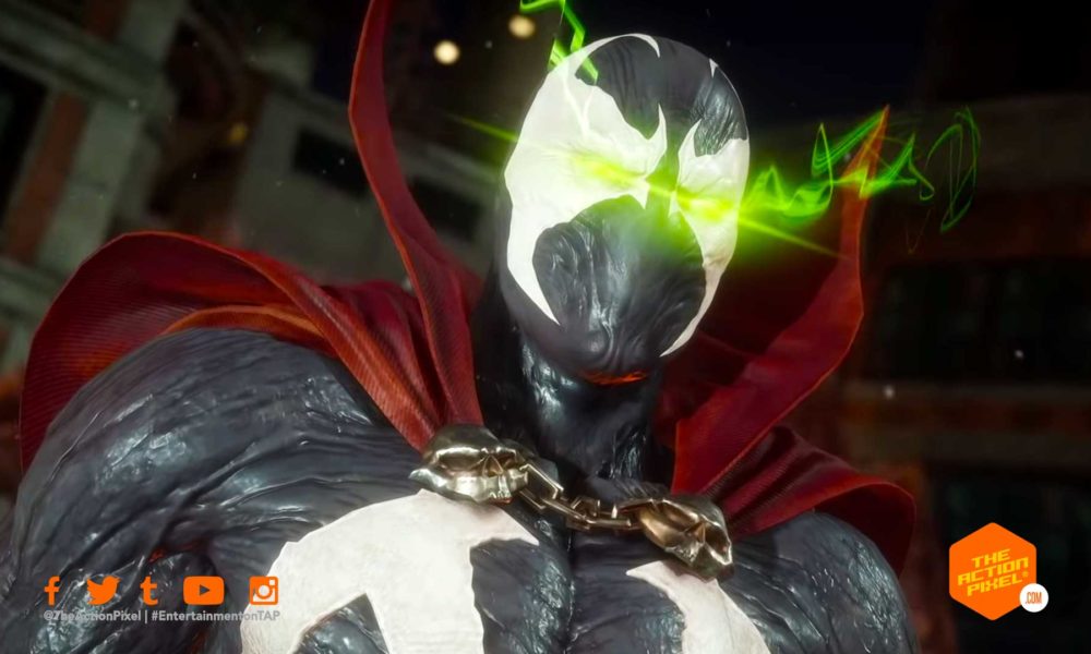 spawn, mk11, mortal kombat 11, the action pixel,entertainment on tap, the action pixel, mk 11 gameplay trailer, kombat pack