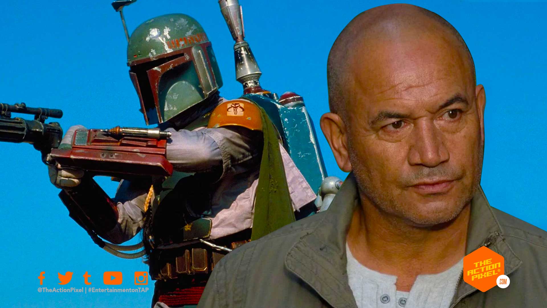 Temuera Morrison, greef, star wars,mandalorian, live-action tv series, the action pixel, entertainment on tap, on Favreau, Dave Filoni, Kathleen Kennedy, Colin Wilson,Karen Gilchrist, carl weathers, gina carano, featured, star wars celebration 2019,star wars, d23 expo, streaming, release date, featured, the mandalorian official trailer, star wars the mandalorian,greef carga, cara dune, ig-11, ugnaught,kuill, the mandalorian exclusive clip, boba fett, jango fett,