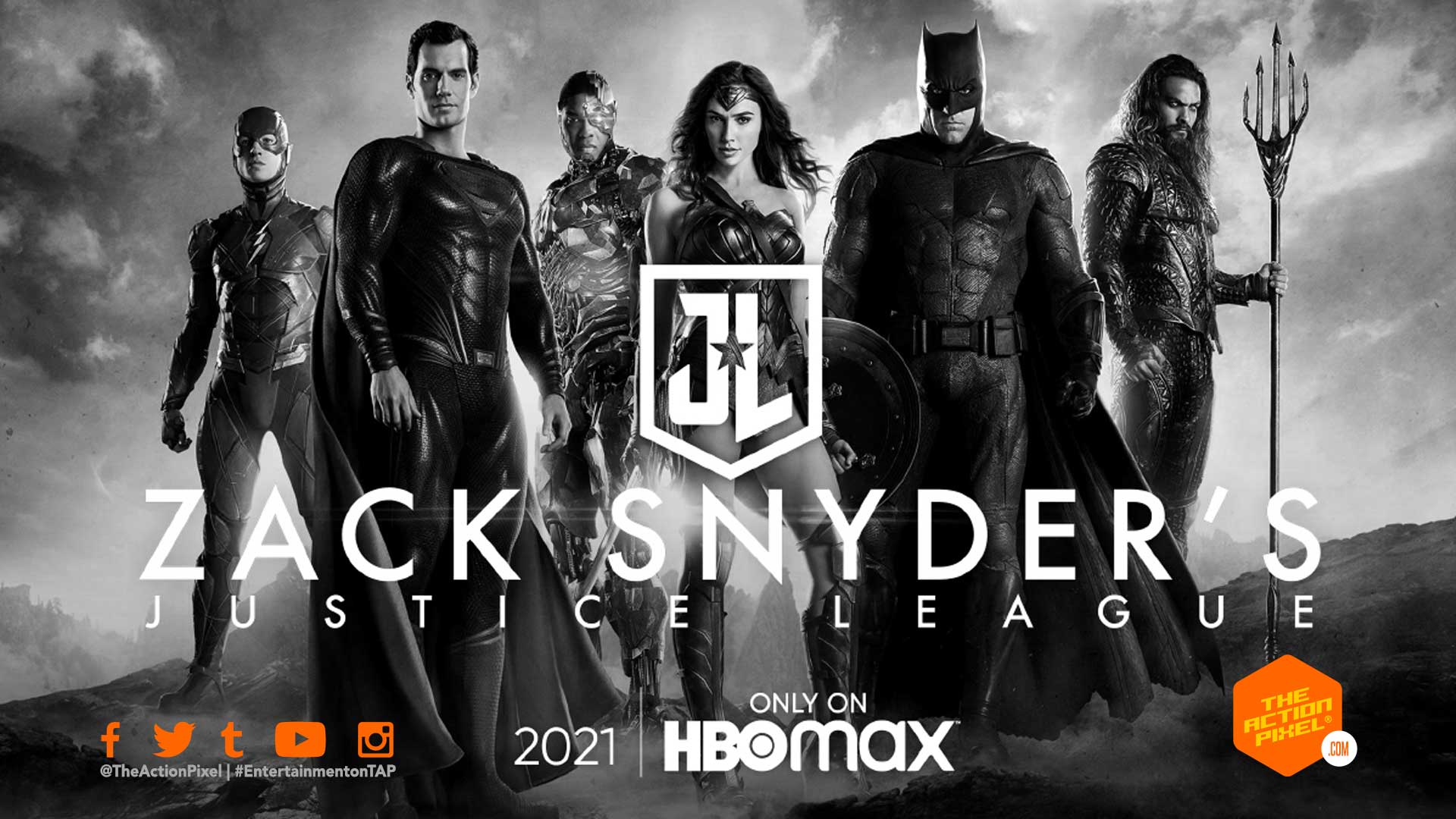 justice league, release the snyder cut, zack snyder, hbo max, the action pixel, entertainment on tap, hbo, hbo max justice league, featured, batman, wonder woman, aquaman, cyborg, the flash, flash, wb pictures, dc comics, warner bros. pictures,