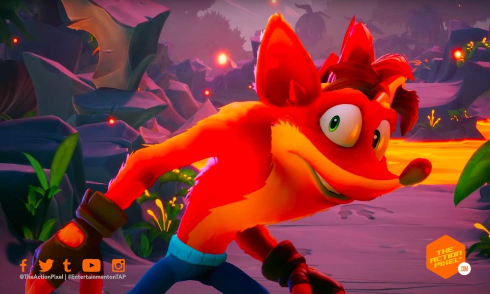 crash bandicoot 4: it's about time, crash bandicoot, crash bandicoot 4, the action pixel, entertainment on tap,