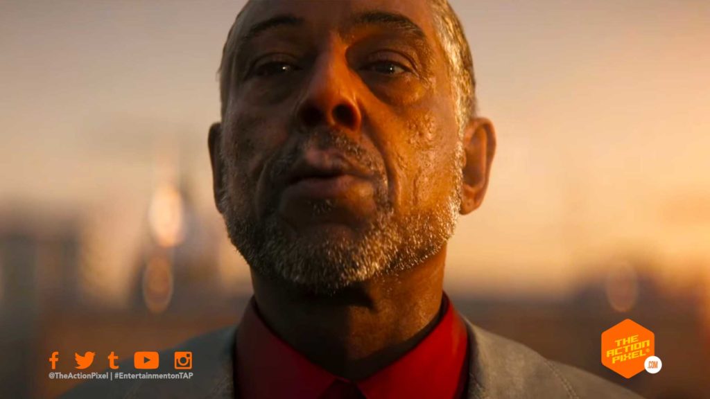 Far cry, far cry 6, trailer, title sequence, cinematic, cinematic title sequence, announce, announce trailer, CGI, CGI Trailer, announcement, CG, Yara, Giancarlo Esposito, fight, fighter, Esperanza, far cry 6 trailer, far cry 6 news, far cry 6 release datE, far cry 6 trailer official, far cry 6 villain, Patrick Clair, Ubisoft, ubisoft games, games, THE action pixel, entertainment on tap, featured