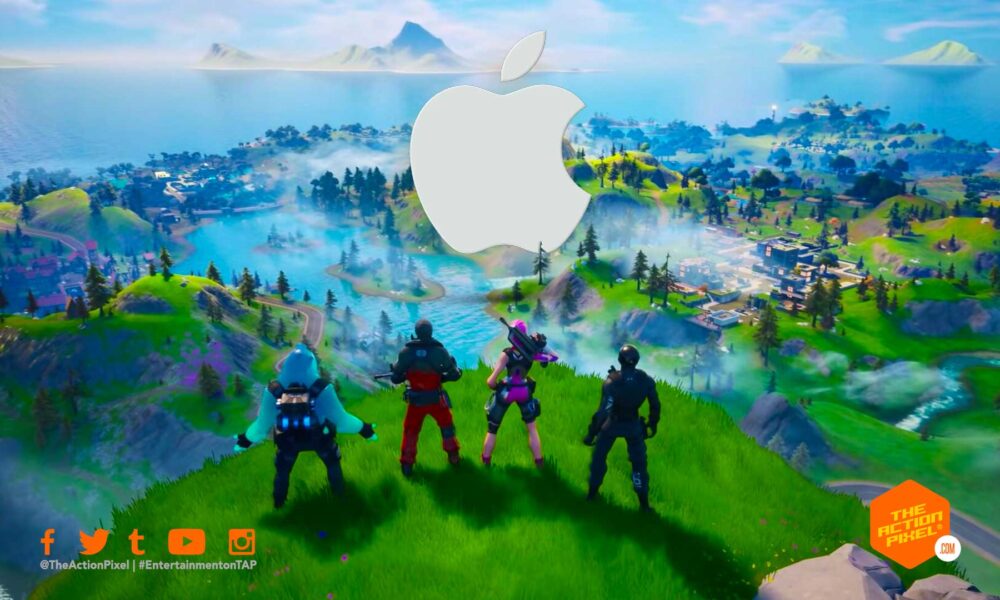 epic games, epic, fortnite, apple, iphone, app store, the action pixel, entertainment on tap,