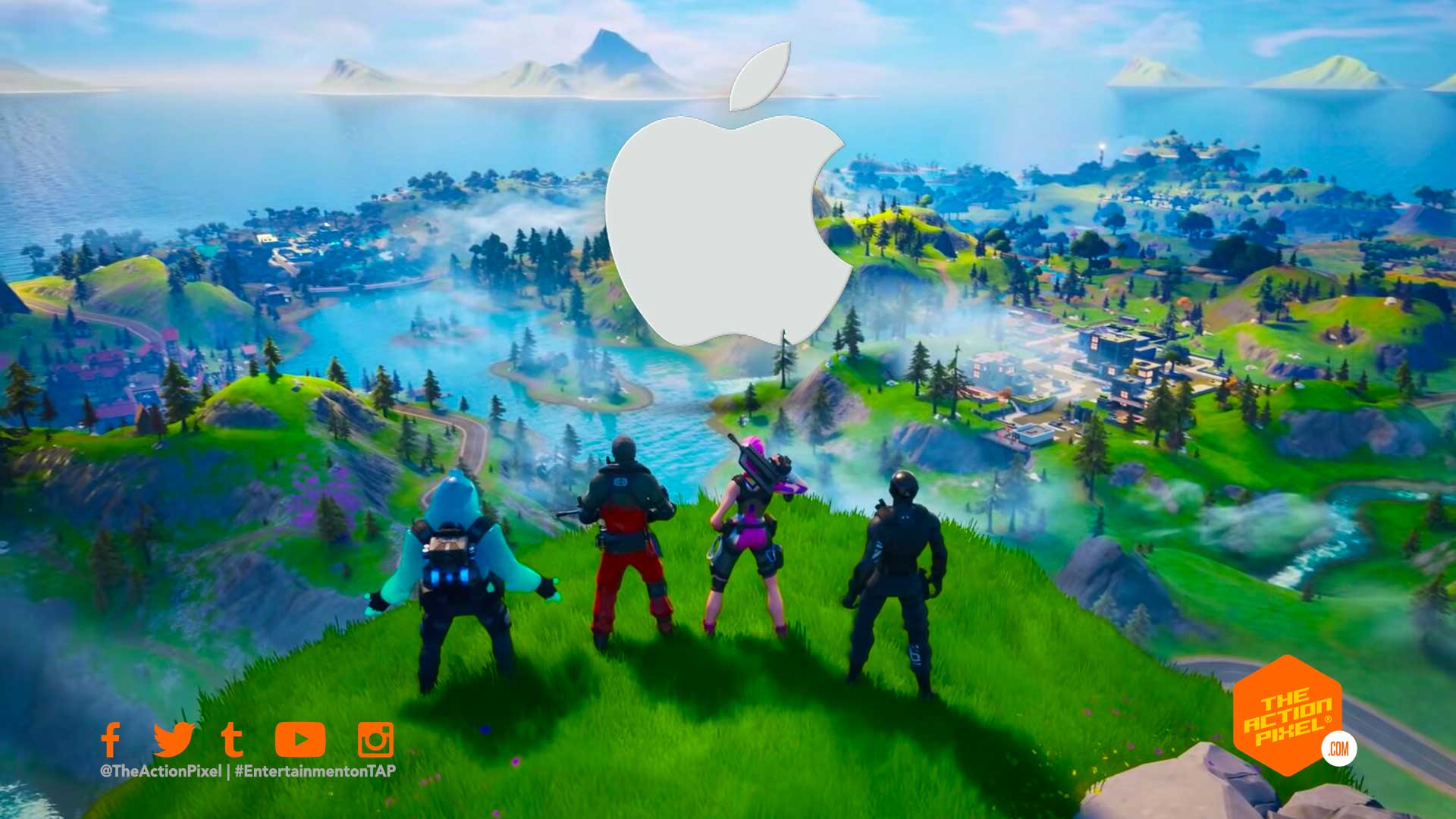 epic games, epic, fortnite, apple, iphone, app store, the action pixel, entertainment on tap,