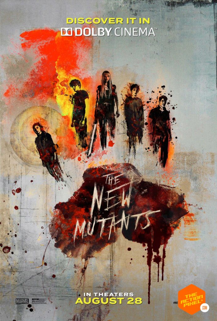 The New Mutants, Dolby Cinemas, dolby cinemas poster, poster,covid-19 covid, coronavirus, 20th Fox Studios, Disney, marvel, marvel comics, new mutants, imax ,featured, entertainment on tap,