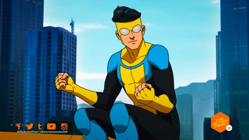 Invincible trailer, invincible animated series, invincible, amazon, prime video, robert kirkman, jk simmons, steven yeun, the action pixel, entertainment on tap, featured, invincible trailer, invincible teaser trailer,