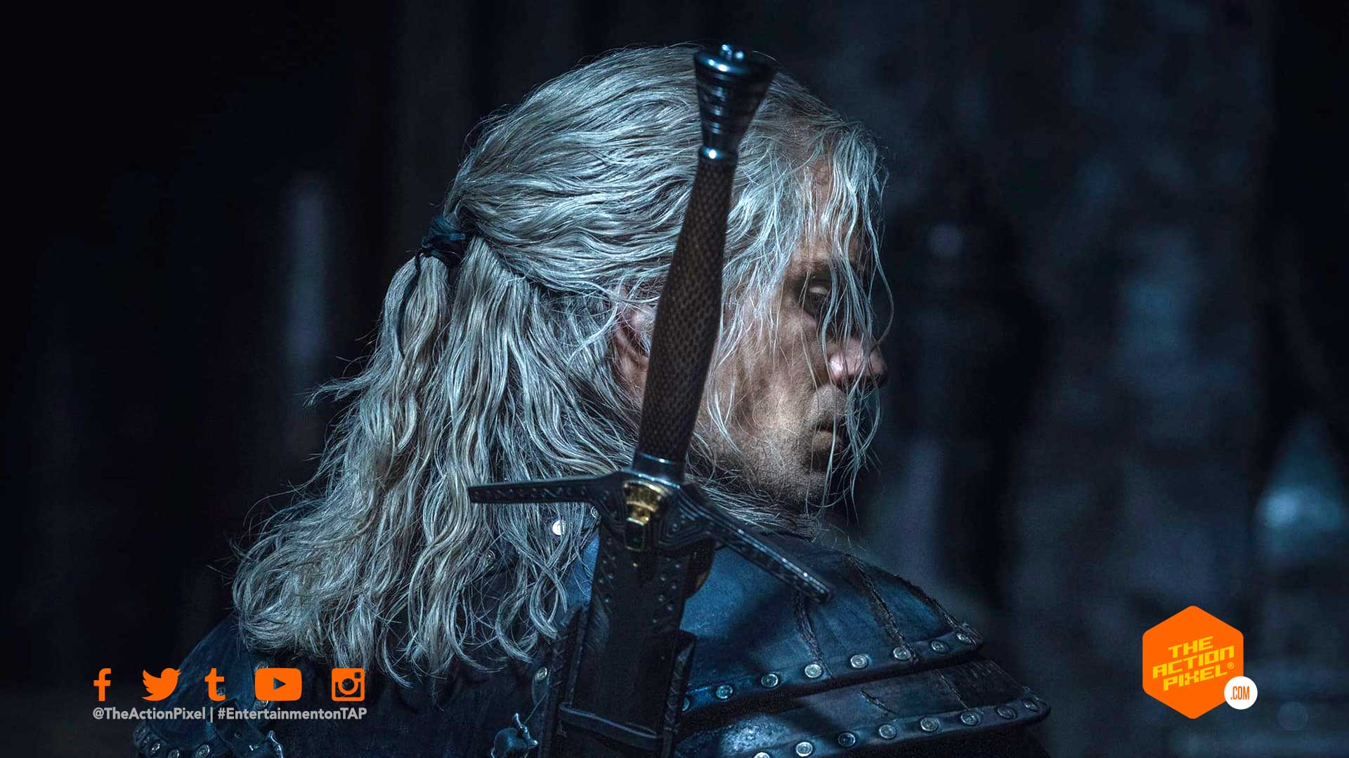 witcher, witcher s2, the witcher, the witcher season 2, the witcher s2, the witcher netflix, the witcher show, the witcher tv show, first look the witcher season 2, geralt of rivia, witcher geralt, henry cavill the witcher, henry cavill, netflix, featured, entertainment on tap, the action pixel,