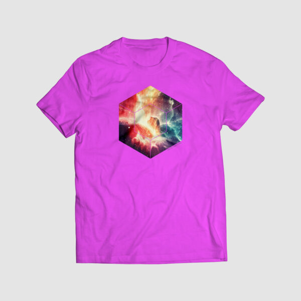 zen , space tshirt, space, galaxy design, tshirt, tshirts, stars, galaxies, hexagon,style on tap, the action pixel,