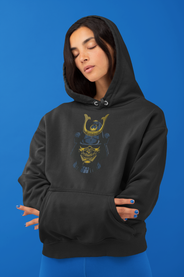 "Lone Ronin" – Samurai Warrior Bushido Mask Unisex Hoodie