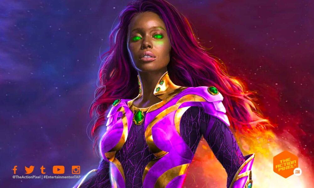 anna diop, starfire, titans, titans season 3, dc comics, hbo max, the action pixel, entertainment on tap , featured,