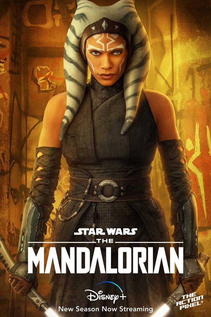 ahsoka tano, star wars, the mandalorian, the mandalorian season 2, entertainment on tap, rosario dawson, entertainment on tap, the action pixel,