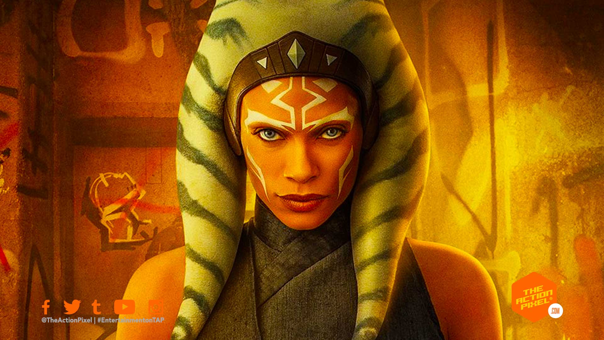 ahsoka tano, star wars, the mandalorian, the mandalorian season 2, entertainment on tap, rosario dawson, entertainment on tap, the action pixel,