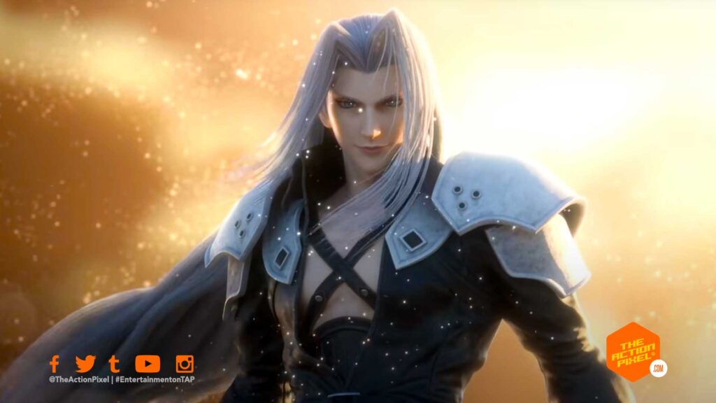 sephiroth , smash bros ultimate, super smash bros, cloud, final fantasy, nintendo switch, nintendo, entertainment on tap, the action pixel, one winged angel,