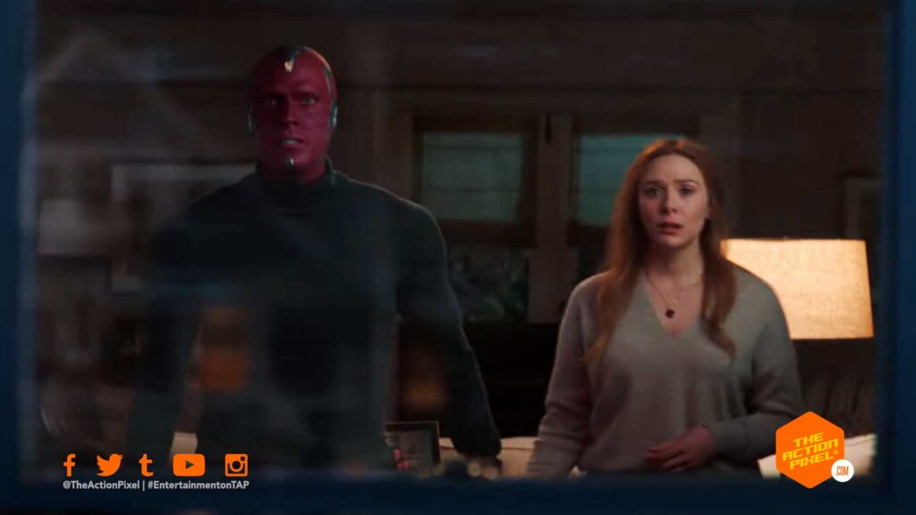 wandavision, vision, the vision, wanda, scarlet witch, marvel studios, the action pixel, entertainment on tap, marvel, disney plus,disney plus show, wandavision trailer 2, wandavision ,featured,