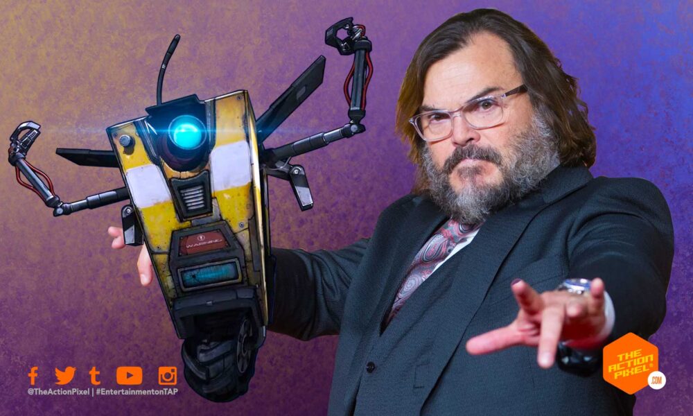 jack black, claptrap,borderlands, gearbox software, entertainment on tap, the action pixel, featured, eli roth, gearbox software,the action pixel, entertainment on tap, featured, borderlands,