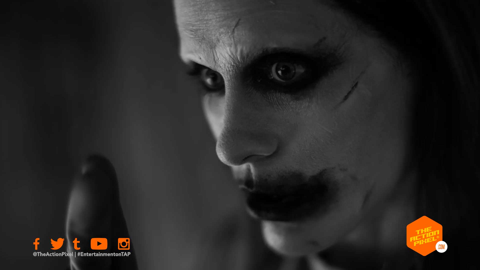 joker, jared leto, the joker, dc comics, hbo max, zack snyder, dceu movie, snyder cut, jared leto joker, first look, hbo max justice league, justice league snyder cut, justice league movie, entertainment on tap, featured,