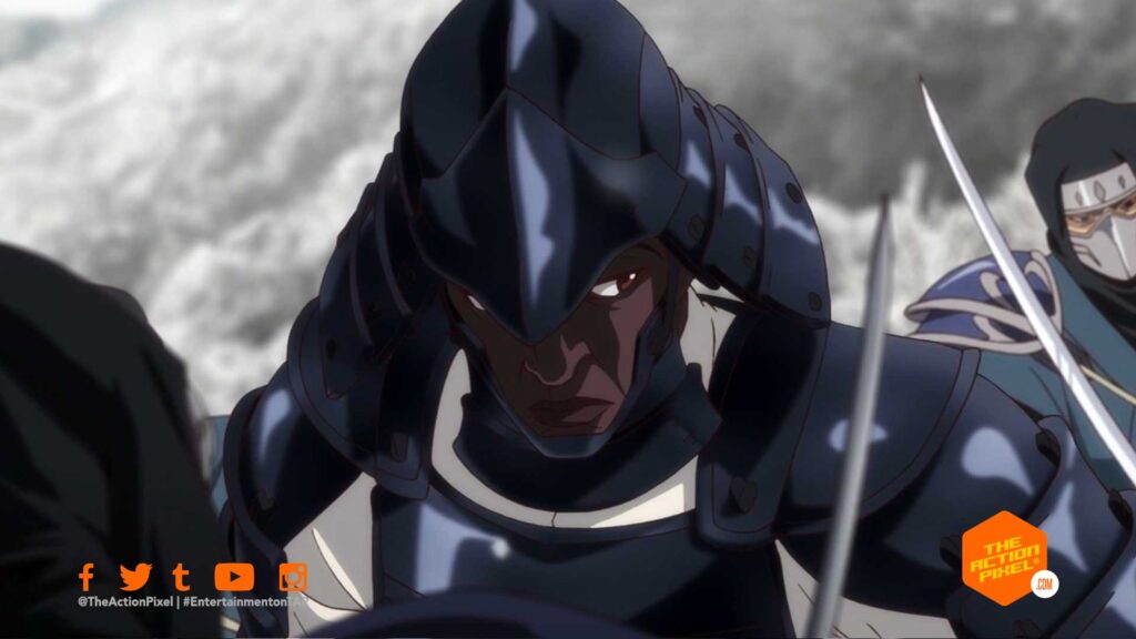 yasuke, netflix, mappa, lakieth stanfield, cthagod, LeSean Thomas , black dynamite, the boondocks, Jujutsu Kaisen, black samurai, featured, the action pixel, entertainment on tap, 