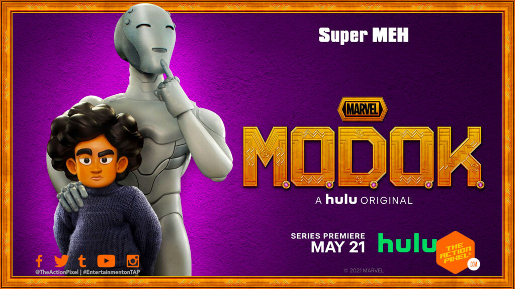 modok, m.o.d.o.k., hulu, marvel's modok, marvel's m.o.d.o.k., the action pixel, entertainment on tap, featured