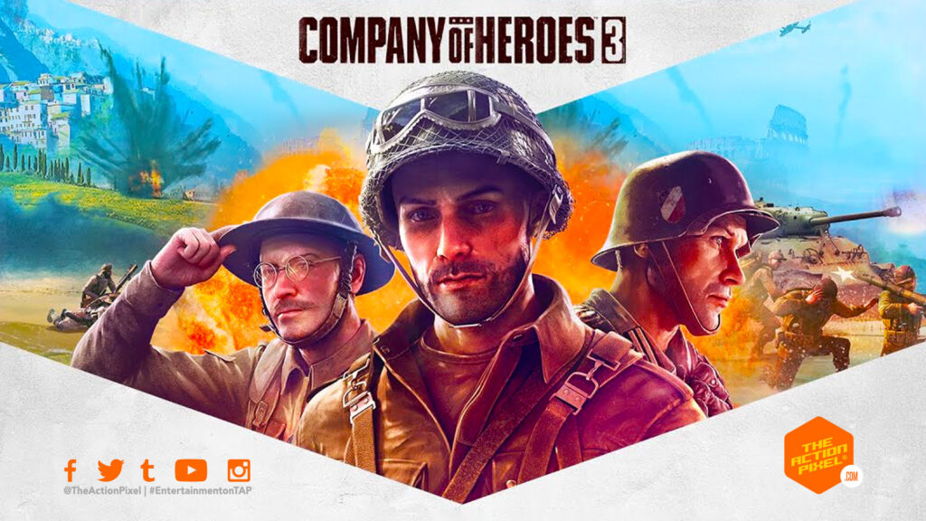 company of heroes 3, company of heroes, entertainment on tap, sega, the action pixel, featured, company of heroes 3 announce trailer, company of heroes 3 announcement trailer, company of heroes 3 gameplay trailer,