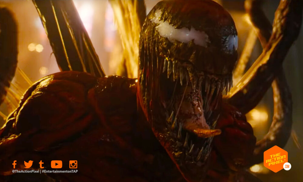 venom: let there be carnage trailer, let there be carnage, venom, venom 2, venom 2 trailer, featured, entertainment on tap, the action pixel,